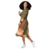 Long sleeve midi dress "Ususama" - Image 7