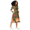 Long sleeve midi dress "Ususama" - Image 8