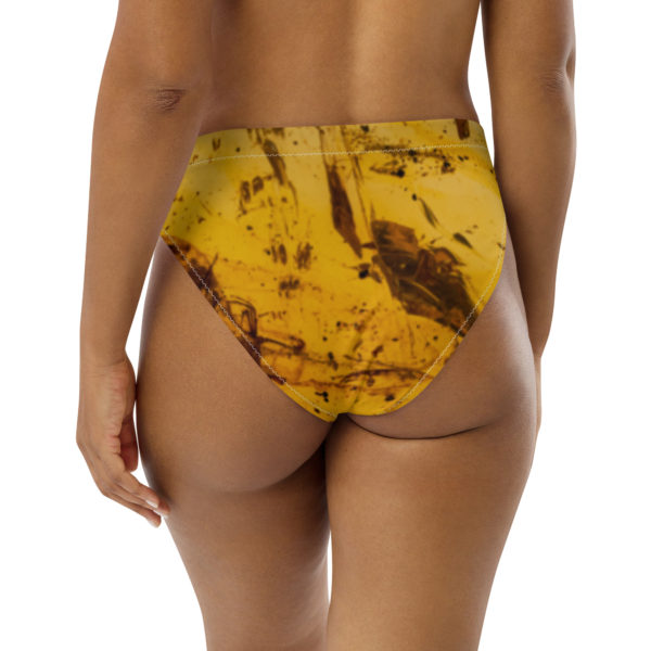 Recycled high-waisted bikini bottom "Paleo" - Image 8