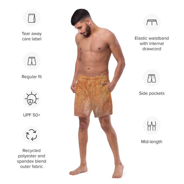 Recycled Swim Trunks "Aboriginal" - Image 2