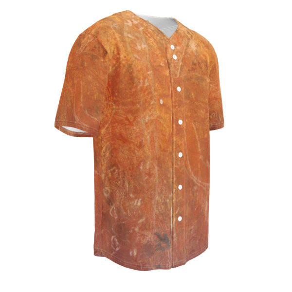 Recycled baseball jersey "Aboriginal" - Image 3