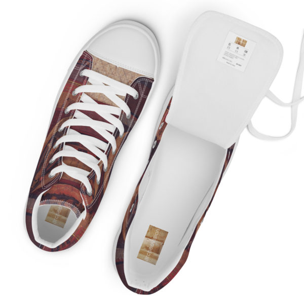 Men’s high top canvas shoes “Otokoyama Hachiman” - Image 6