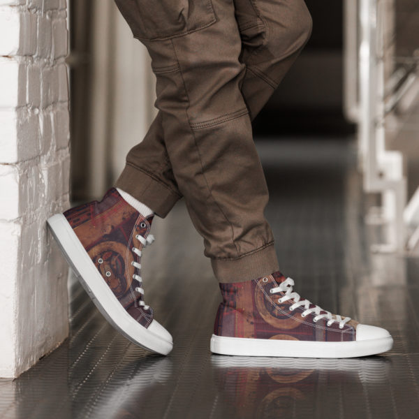 Men’s high top canvas shoes “Otokoyama Hachiman” - Image 13