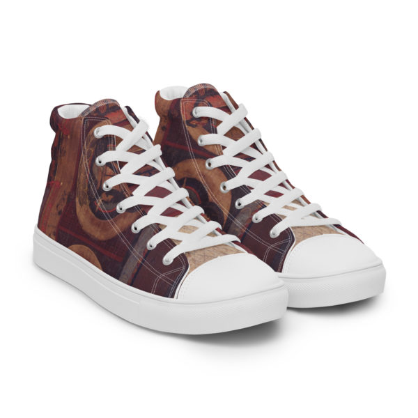 Men’s high top canvas shoes “Otokoyama Hachiman” - Image 3