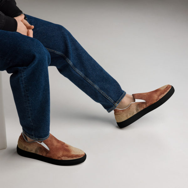 Men’s slip-on canvas shoes "Lascaux" - Image 12