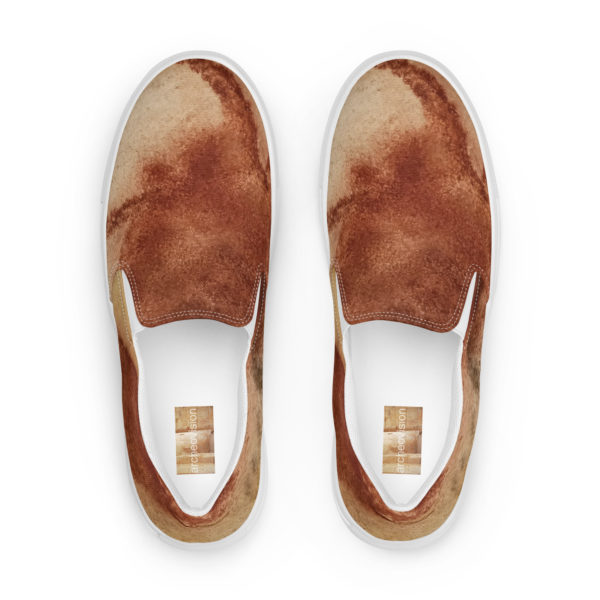 Men’s slip-on canvas shoes "Lascaux"