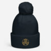 Pom pom beanie "Trisquele" - Image 2