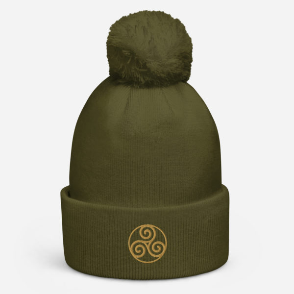 Pom pom beanie "Trisquele" - Image 3