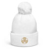 Pom pom beanie "Trisquele" - Image 4