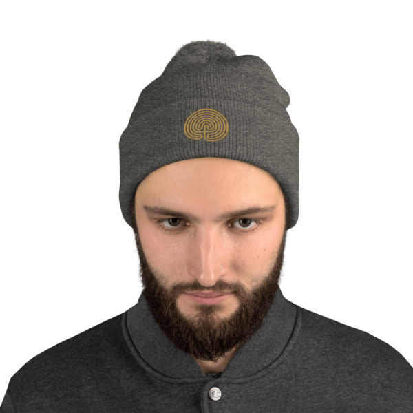Pom-Pom Beanie "Labyrinth" - Image 10
