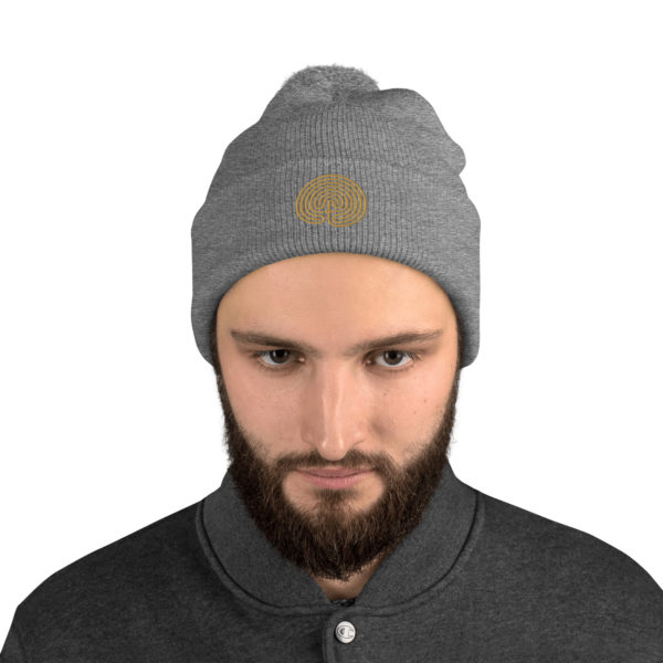 Pom-Pom Beanie "Labyrinth"