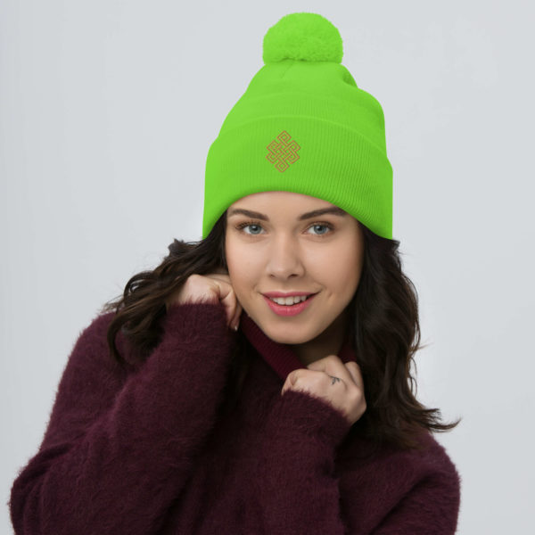 Pom-Pom Beanie "Eternity" - Image 10