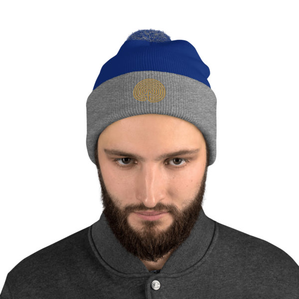 Pom-Pom Beanie "Labyrinth" - Image 5