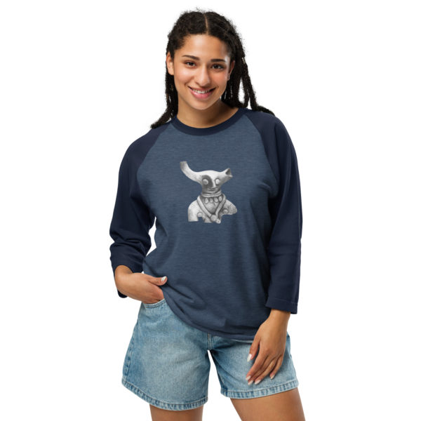 3/4 sleeve raglan shirt "Indus" - Image 4