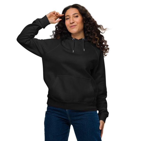 Unisex eco raglan hoodie "Fuxi and Nüwa" - Image 3