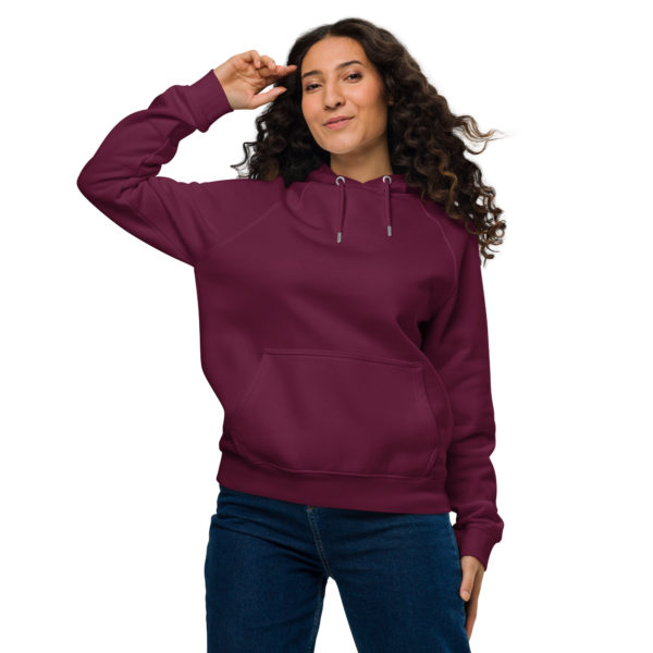 Unisex eco raglan hoodie "Fuxi and Nüwa" - Image 5