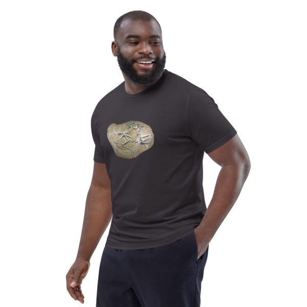 Unisex organic cotton t-shirt "Paleo" - Image 29