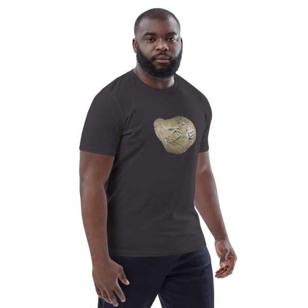 Unisex organic cotton t-shirt "Paleo" - Image 31