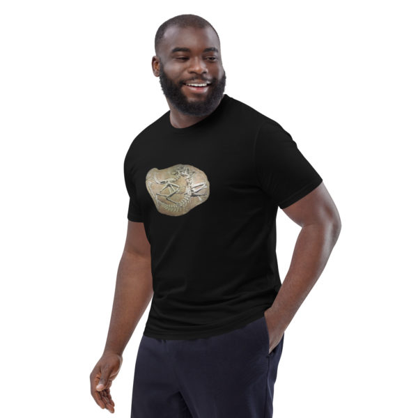 Unisex organic cotton t-shirt "Paleo" - Image 5