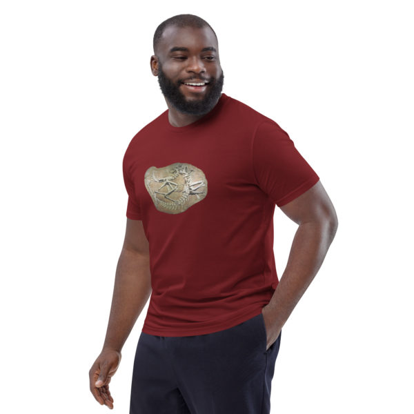 Unisex organic cotton t-shirt "Paleo" - Image 23