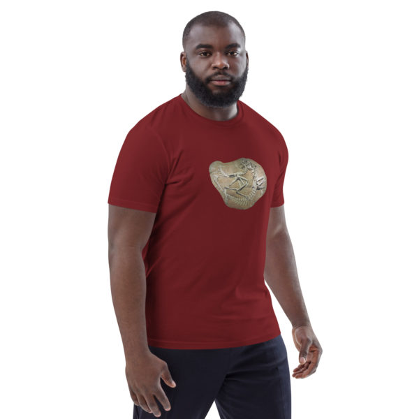Unisex organic cotton t-shirt "Paleo" - Image 25