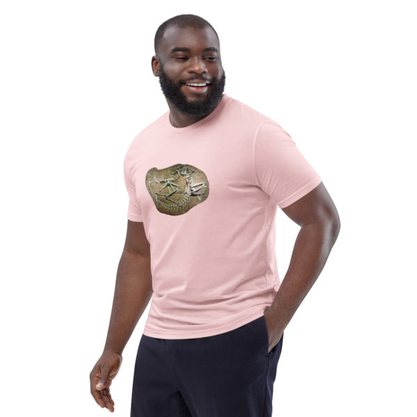 Unisex organic cotton t-shirt "Paleo" - Image 76