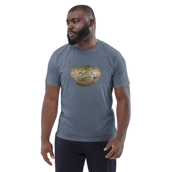 Unisex organic cotton t-shirt "Paleo" - Image 49