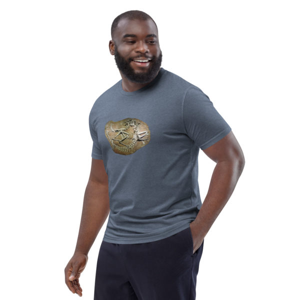 Unisex organic cotton t-shirt "Paleo" - Image 52