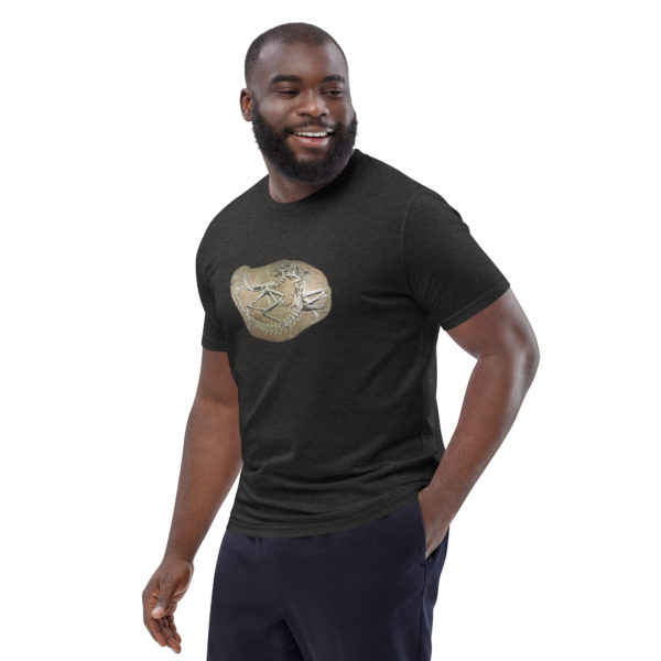 Unisex organic cotton t-shirt "Paleo" - Image 17