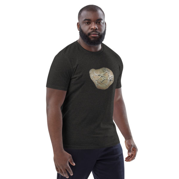 Unisex organic cotton t-shirt "Paleo" - Image 19