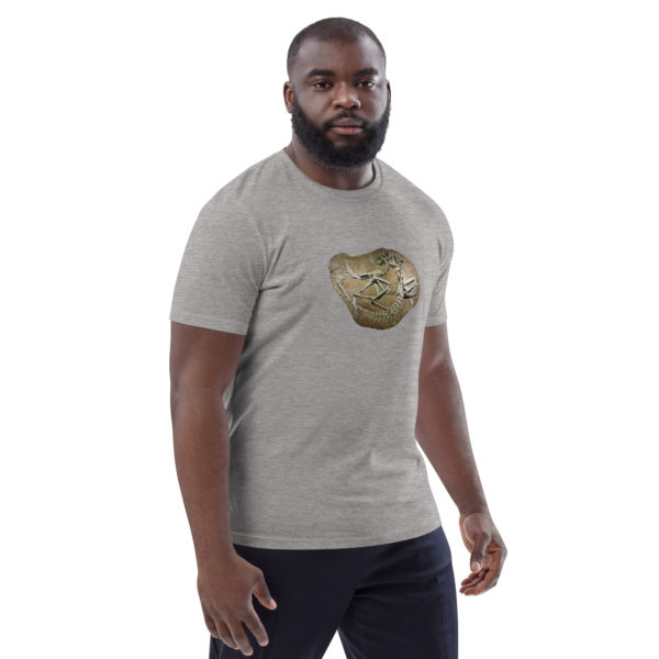 Unisex organic cotton t-shirt "Paleo" - Image 60