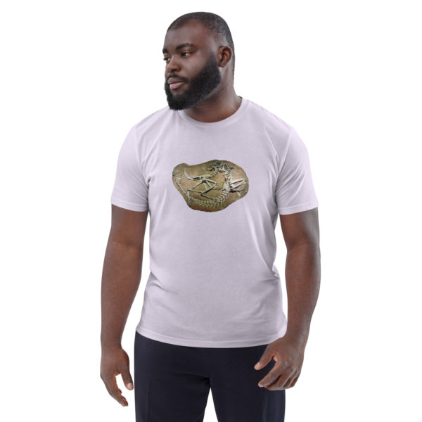 Unisex organic cotton t-shirt "Paleo" - Image 79