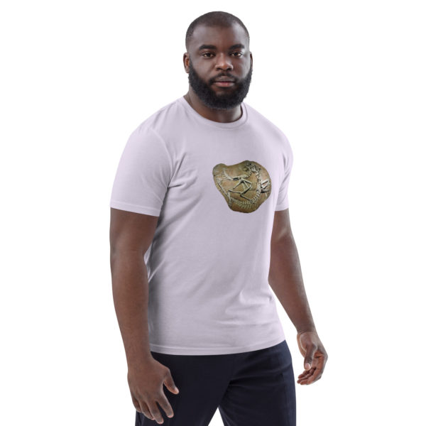 Unisex organic cotton t-shirt "Paleo" - Image 84