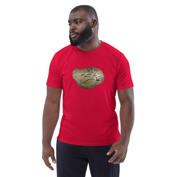 Unisex organic cotton t-shirt "Paleo" - Image 32