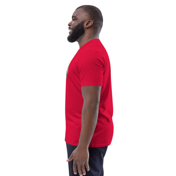 Unisex organic cotton t-shirt "Paleo" - Image 34
