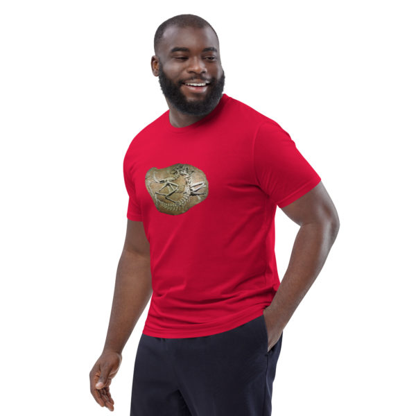 Unisex organic cotton t-shirt "Paleo" - Image 35