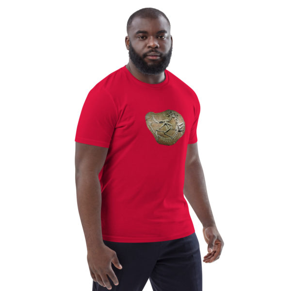 Unisex organic cotton t-shirt "Paleo" - Image 37