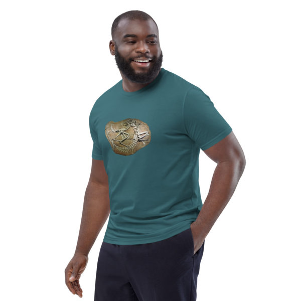 Unisex organic cotton t-shirt "Paleo" - Image 41