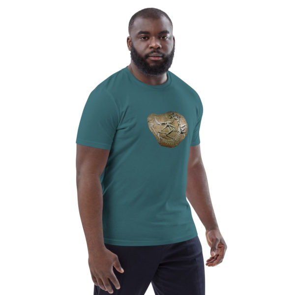 Unisex organic cotton t-shirt "Paleo" - Image 43