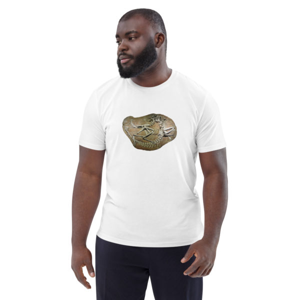 Unisex organic cotton t-shirt "Paleo" - Image 85