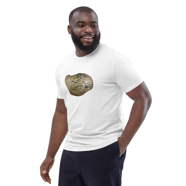 Unisex organic cotton t-shirt "Paleo" - Image 88