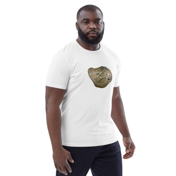 Unisex organic cotton t-shirt "Paleo" - Image 90