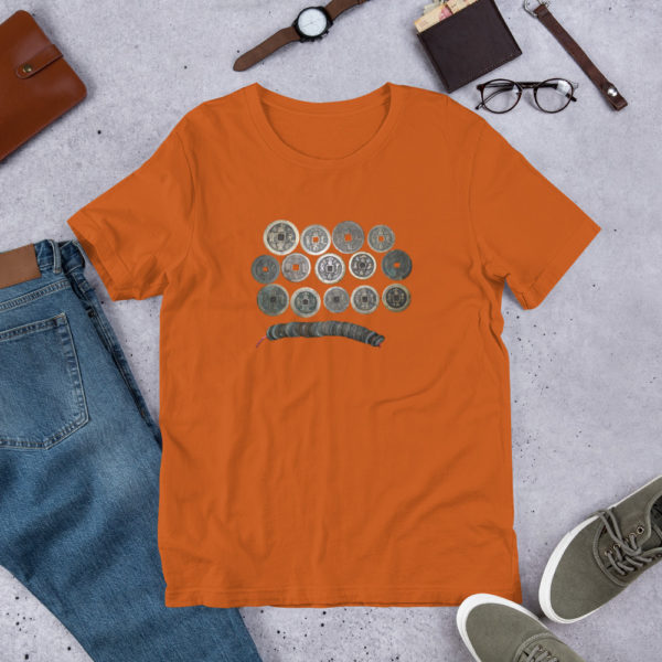 Unisex t-shirt "Coin" - Image 10