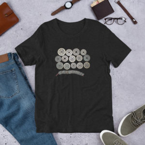 Unisex t-shirt "Coin"