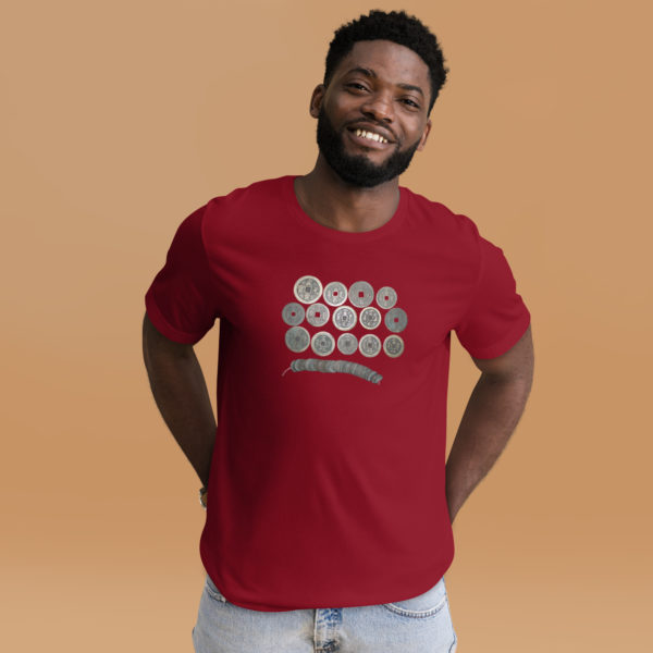 Unisex t-shirt "Coin" - Image 3