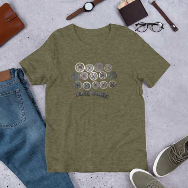 Unisex t-shirt "Coin" - Image 9
