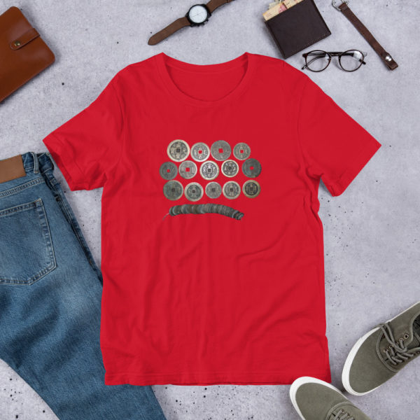 Unisex t-shirt "Coin" - Image 7