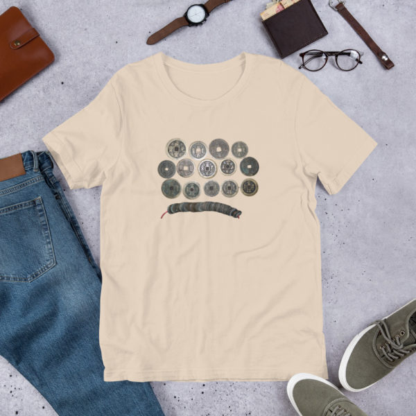 Unisex t-shirt "Coin" - Image 15