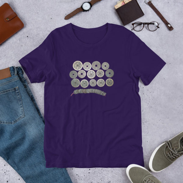 Unisex t-shirt "Coin" - Image 5