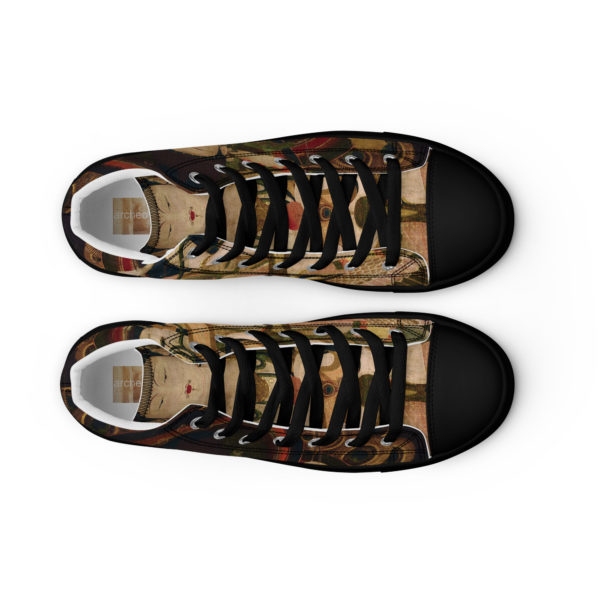 Women’s high top canvas shoes “Mahamayuri” - Image 7